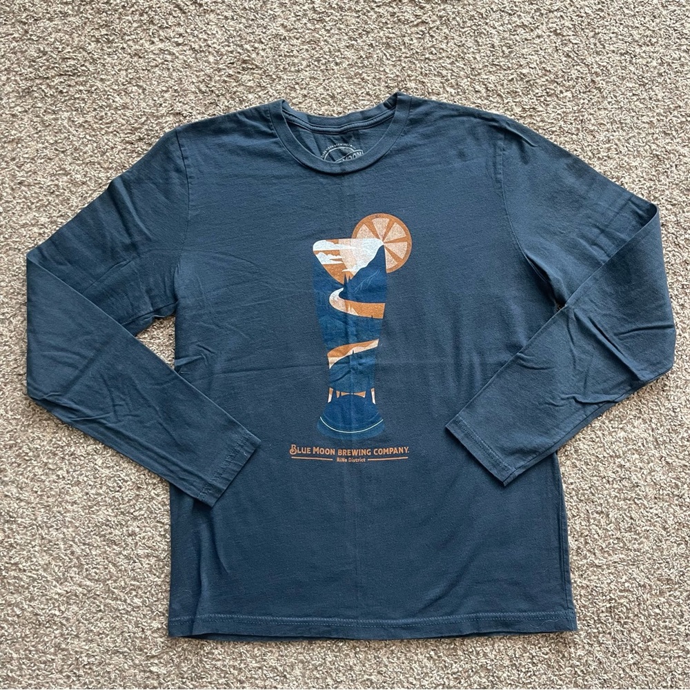Blue Moon Navy Long Sleeve Shirt